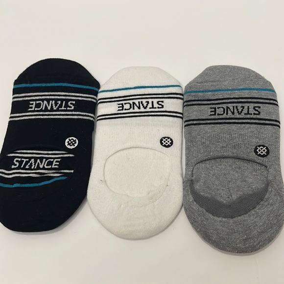 Stance 3 pairs No Show Socks Sizd M - Picture 1 of 4